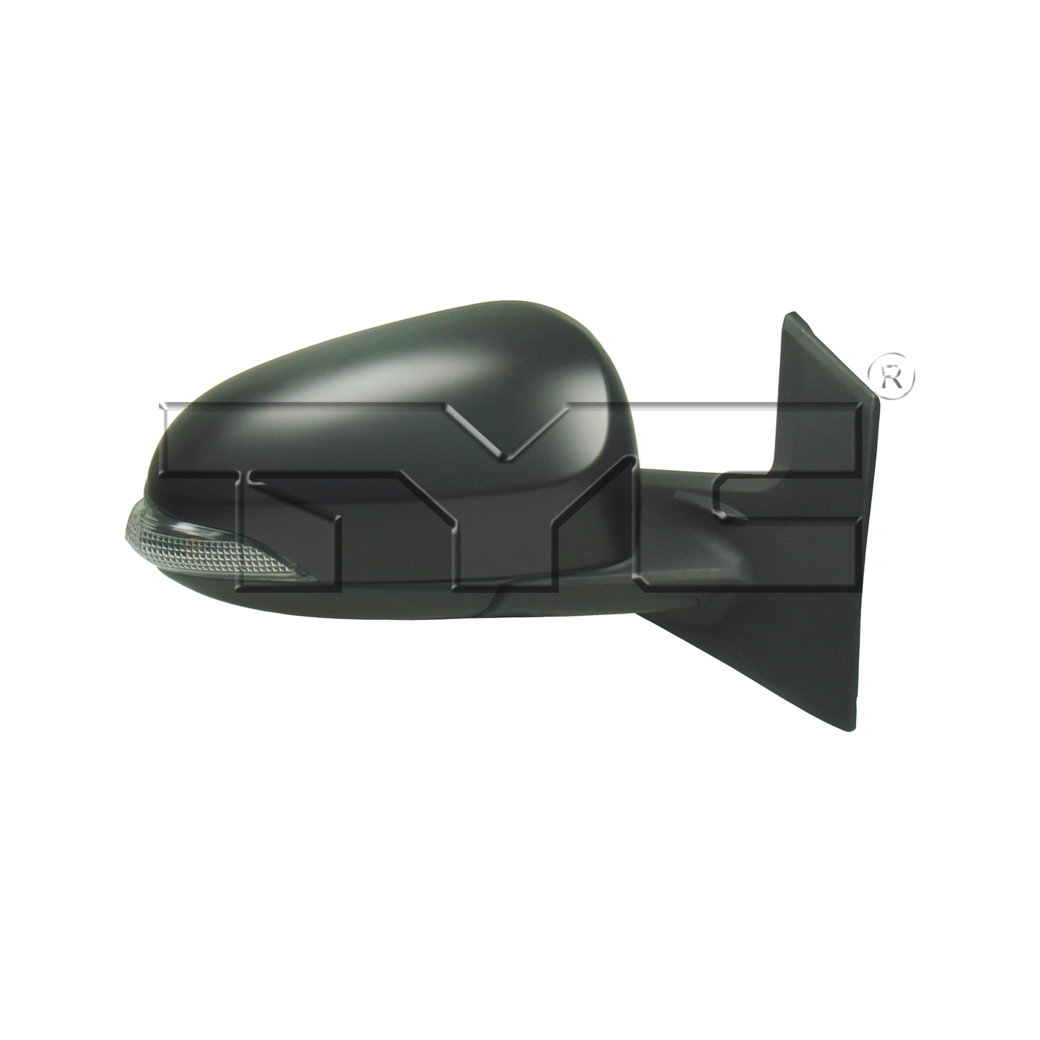 Right mirror outside rear view new aftermarket replacement Toyota Prius C 2012-2019