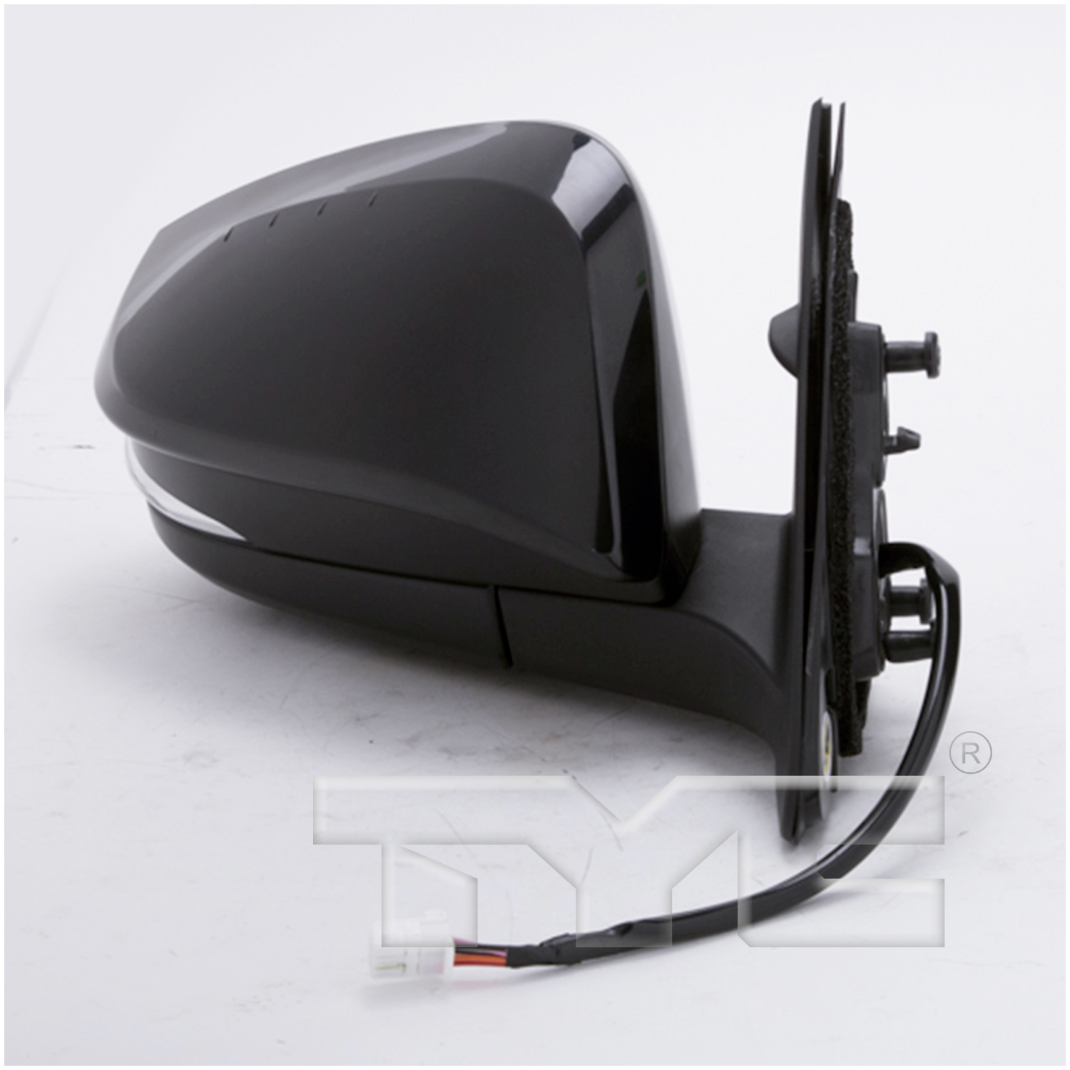 Right mirror outside rear view new aftermarket replacement Toyota Highlander 2014-2019