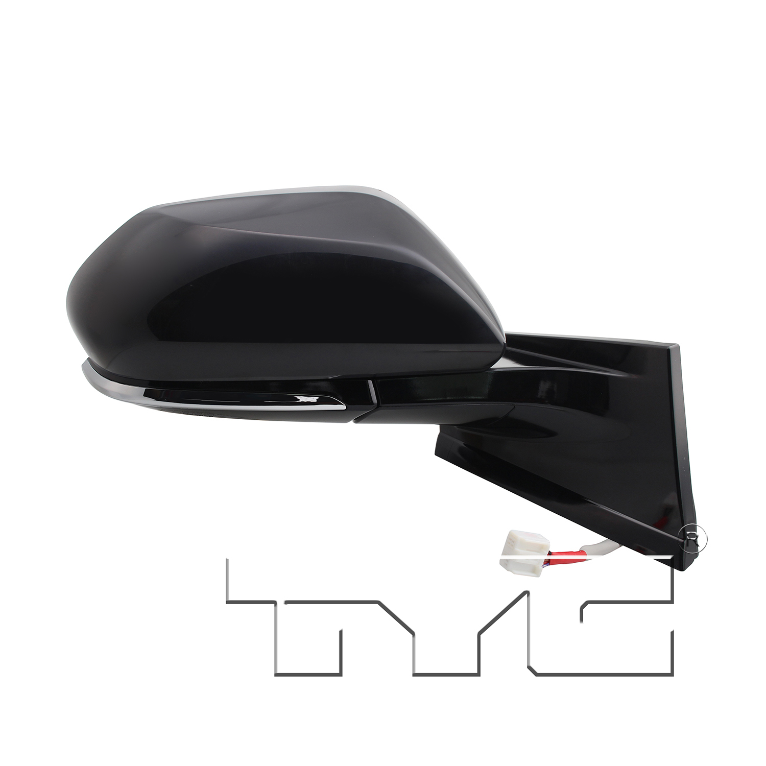 Rétroviseur droit neuf de remplacement (aftermarket) Toyota Prius 2016-2020 (Right mirror outside rear view)