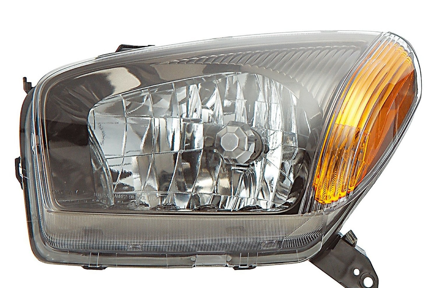 Left headlamp assembly composite new aftermarket replacement Toyota RAV4 2003