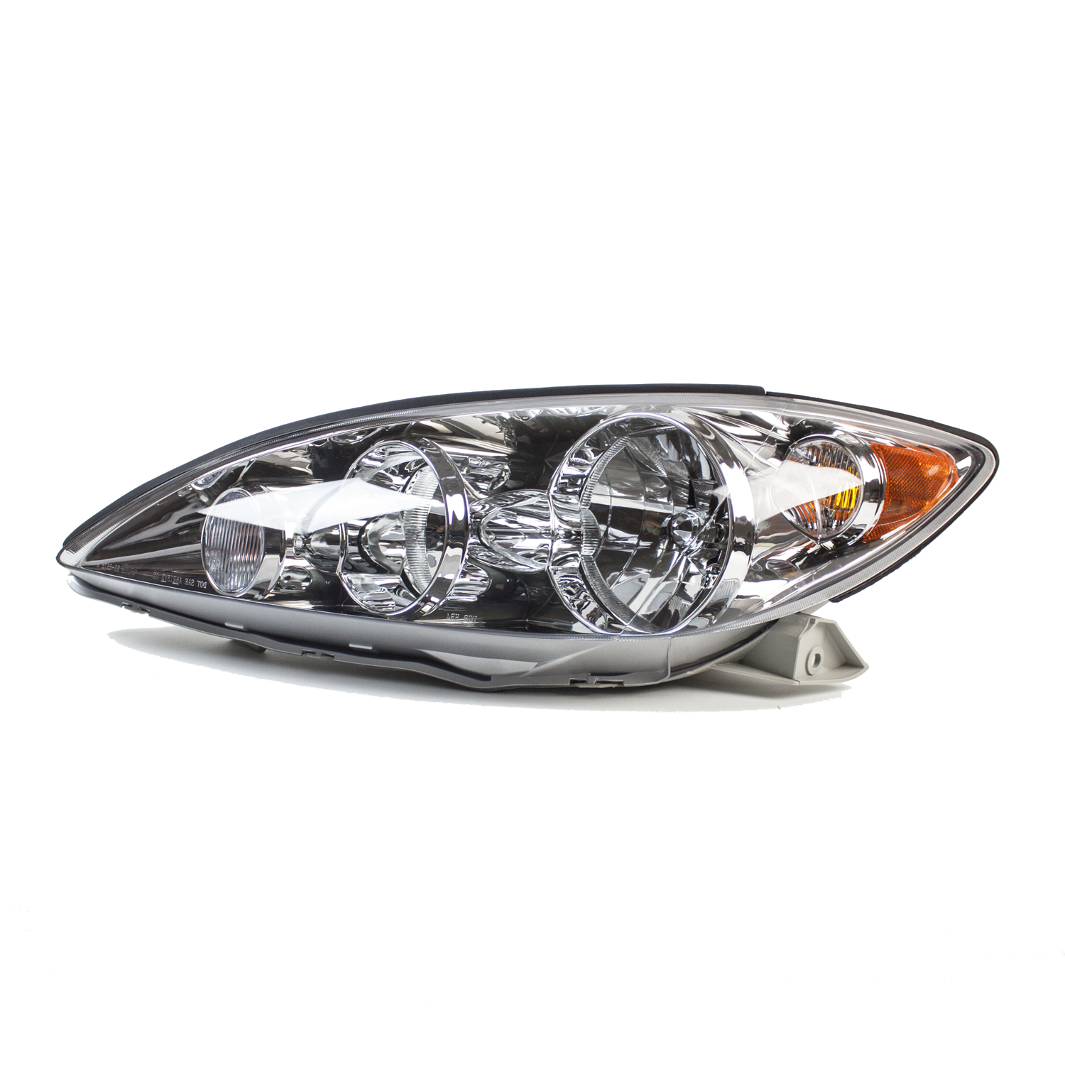 Left headlamp assembly composite new CAPA certified aftermarket Toyota Camry 2005-2006