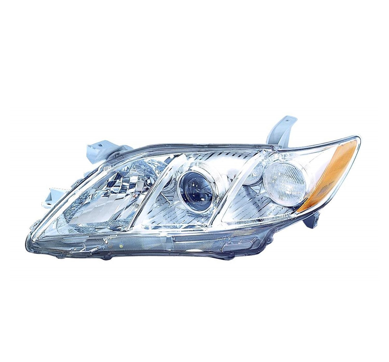 Left headlamp assembly composite new CAPA certified aftermarket Toyota Camry 2007-2009