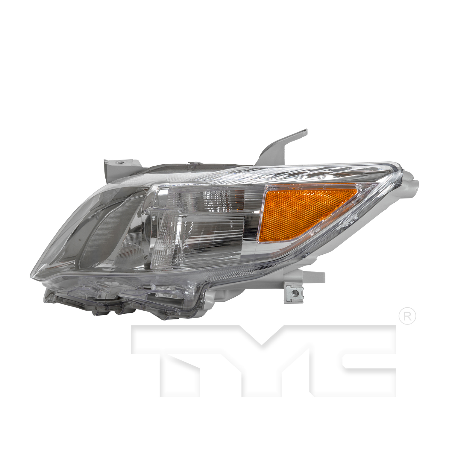 Left headlamp assembly composite new aftermarket replacement Toyota Camry 2010-2011