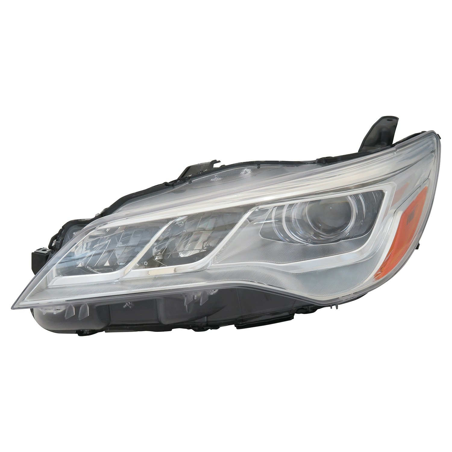 Left headlamp assembly composite new aftermarket replacement Toyota Camry 2015-2017