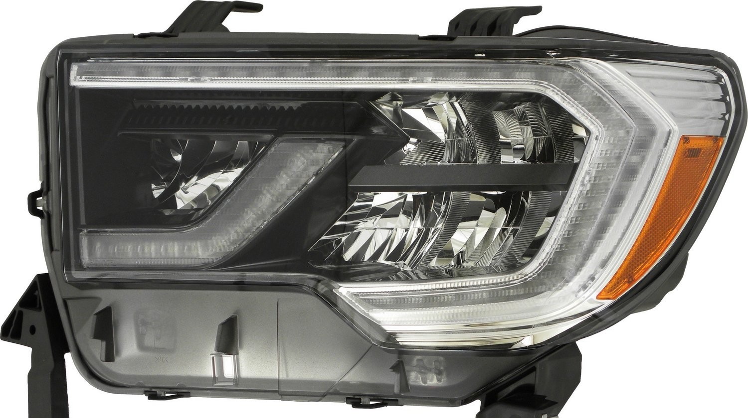 Left headlamp assembly composite new aftermarket replacement Toyota Sequoia 2018-2022