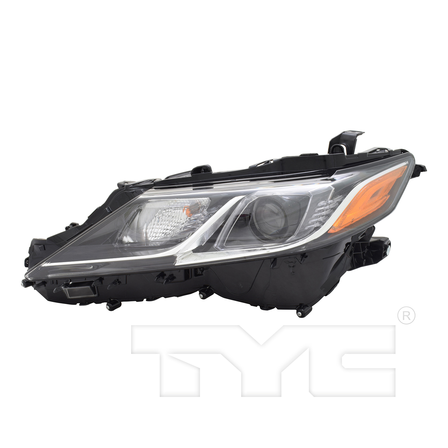 Left headlamp assembly composite used genuine OEM Toyota Camry 2019-2024