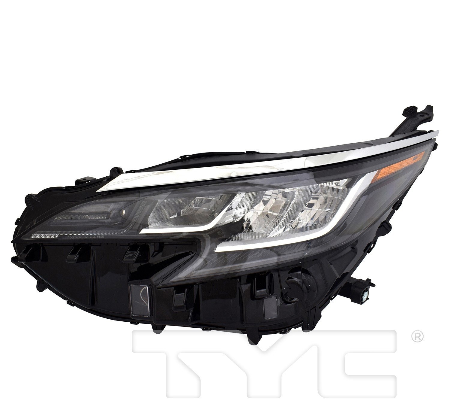 Left headlamp assembly composite new aftermarket replacement Toyota Sienna 2021-2023