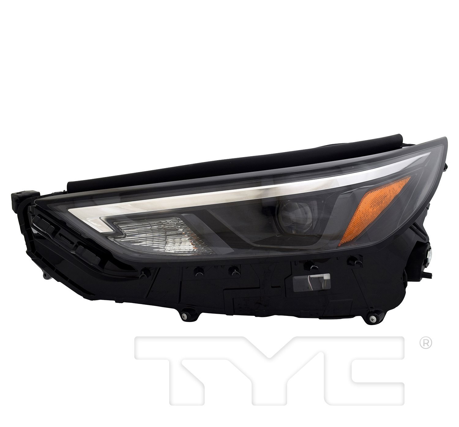 Left headlamp assembly composite used genuine OEM Toyota Grand Highlander 2024-2025
