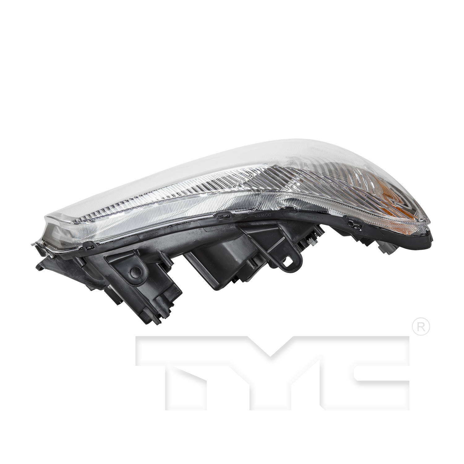 Right headlamp assembly composite new aftermarket replacement Toyota Highlander 2001-2003
