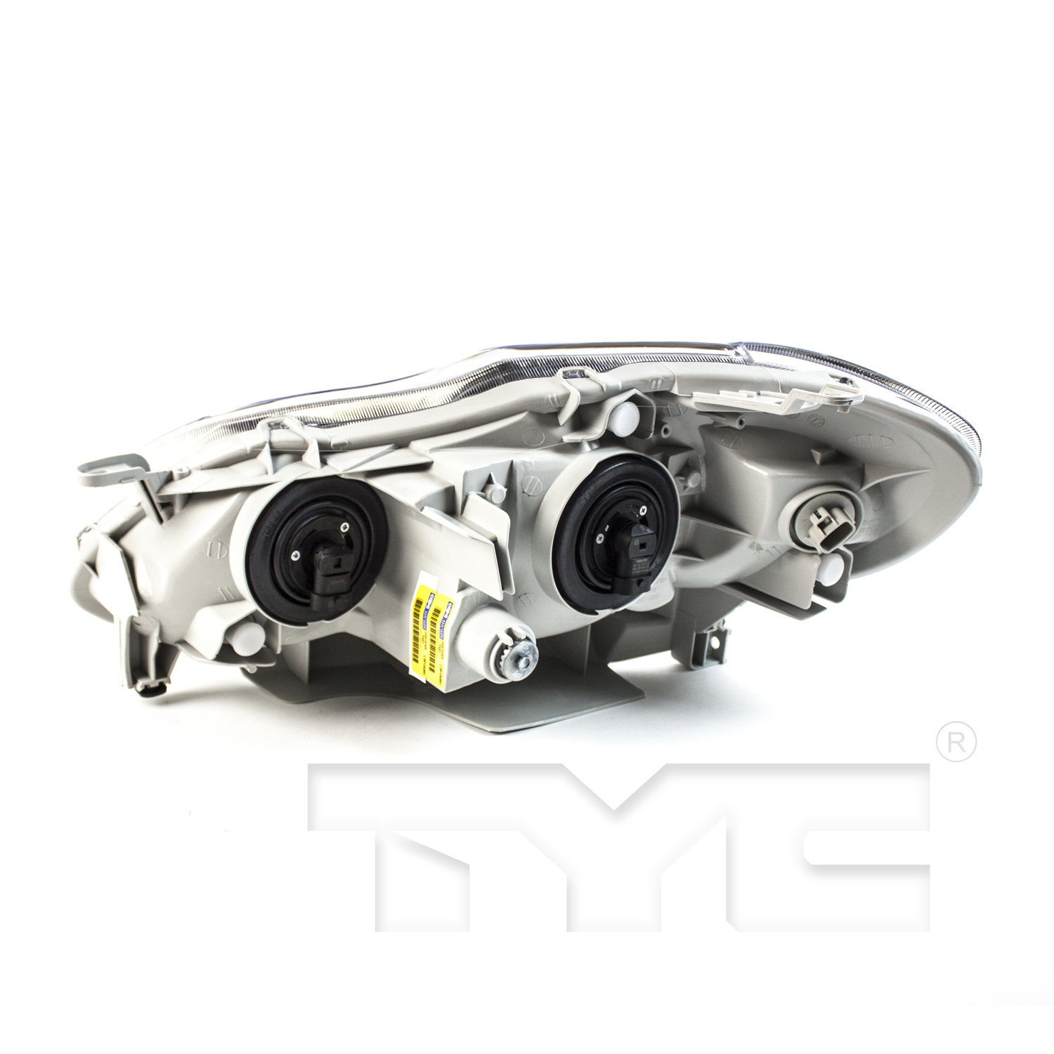 Right headlamp assembly composite new CAPA certified aftermarket Toyota Corolla 2005-2008