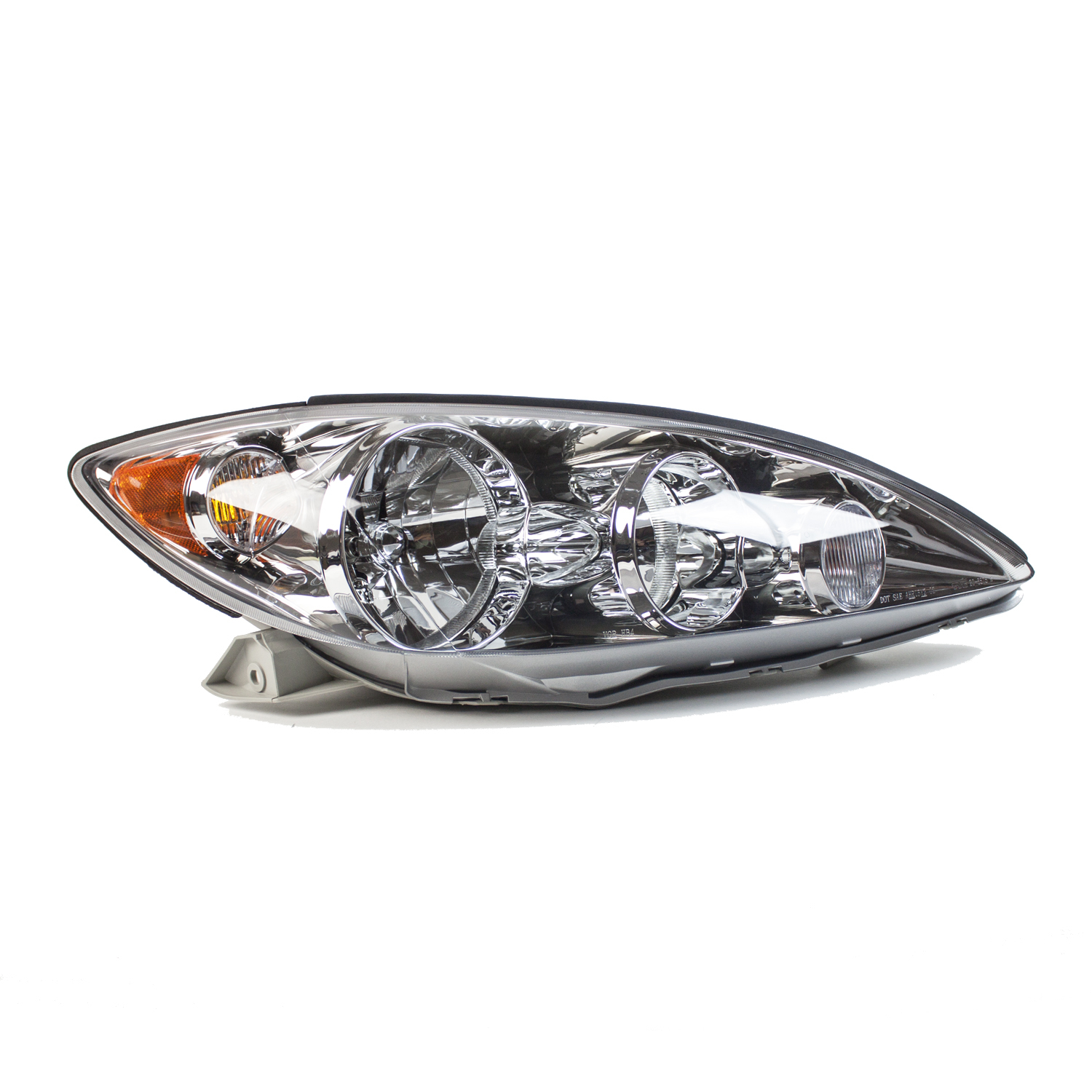 Right headlamp assembly composite new aftermarket replacement Toyota Camry 2005-2006