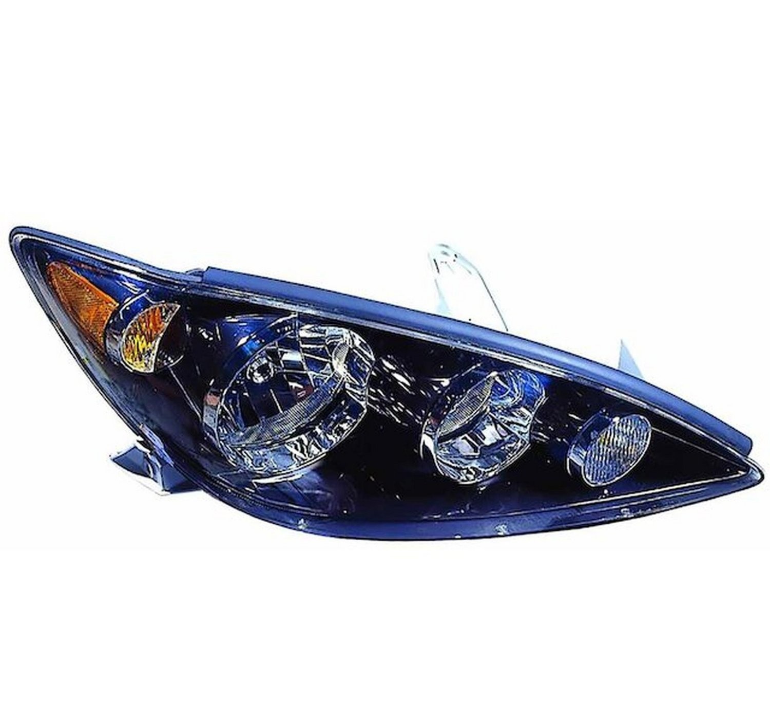 Right headlamp assembly composite new CAPA certified aftermarket Toyota Camry 2005-2006