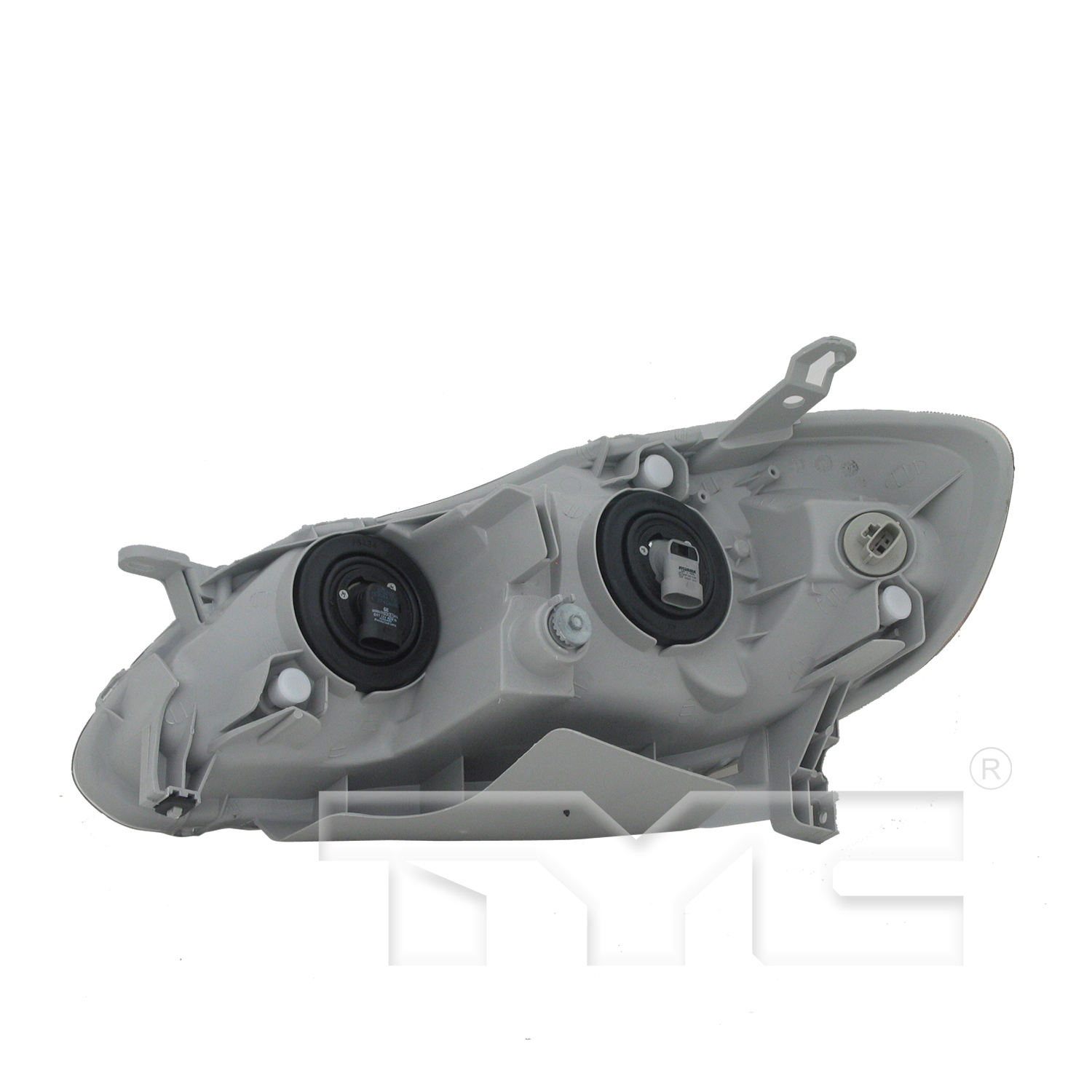 Faro derecho nuevo aftermarket certificado CAPA Toyota Corolla 2005-2008