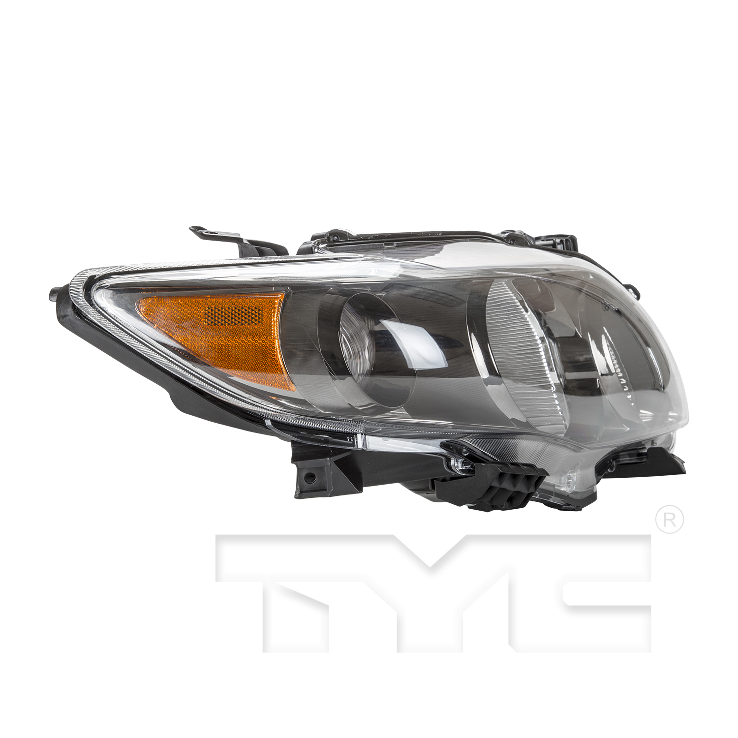 Right headlamp assembly composite used genuine OEM Toyota Corolla 2009-2010