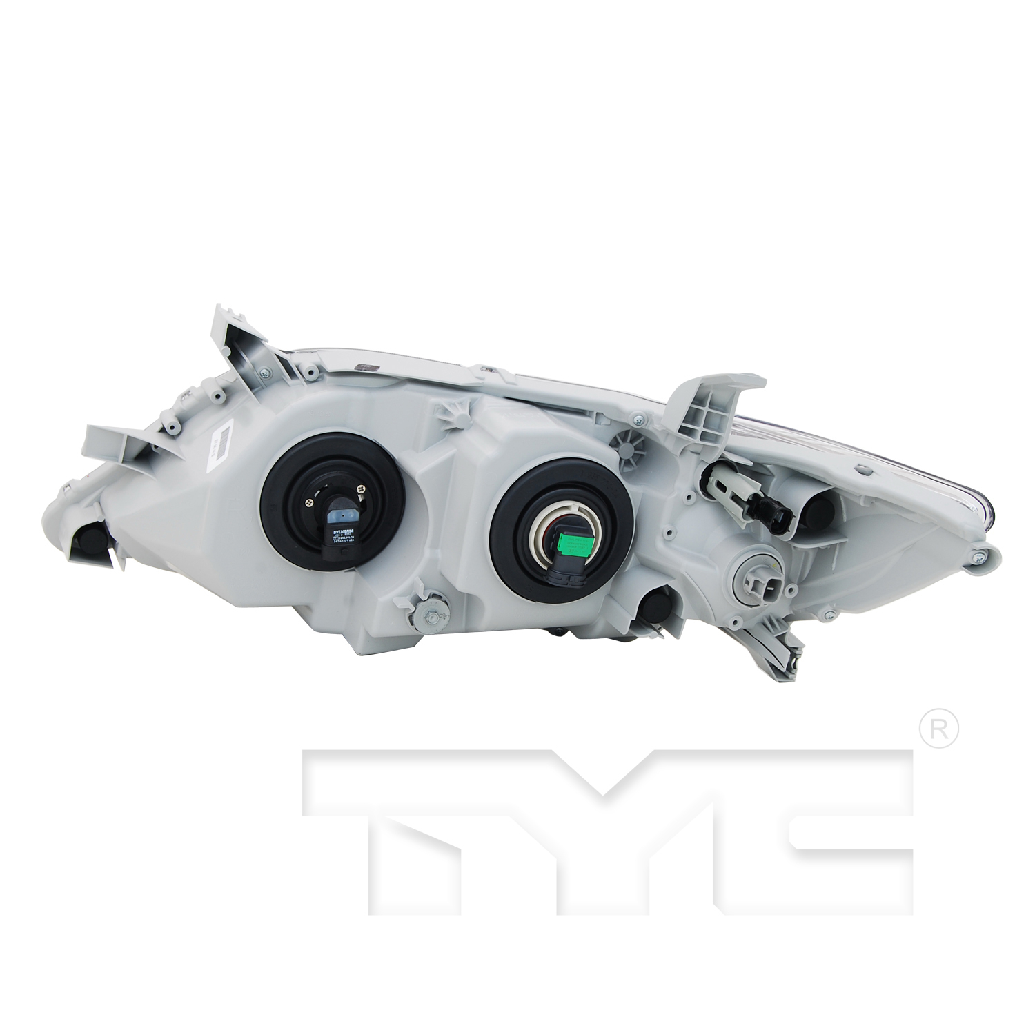 Right headlamp assembly composite new aftermarket replacement Toyota Camry 2010-2011