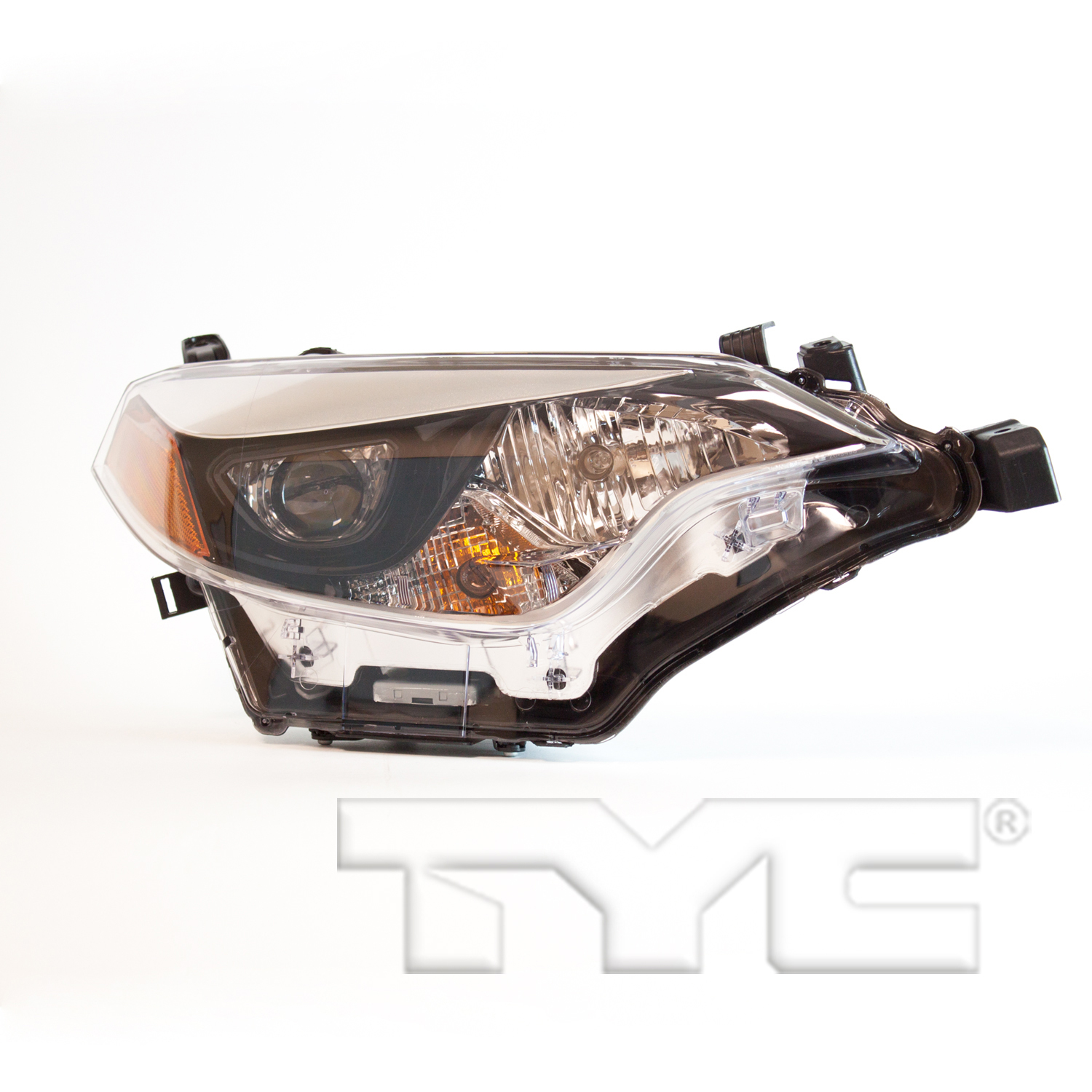 Faro derecho nuevo aftermarket certificado CAPA Toyota Corolla 2014-2016