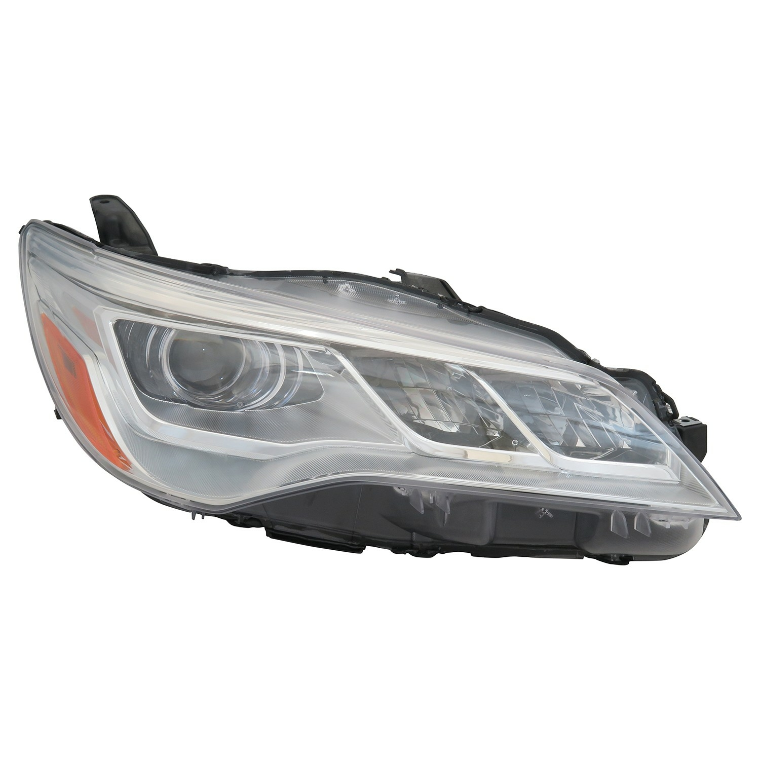 Right headlamp assembly composite new aftermarket replacement Toyota Camry 2015-2017
