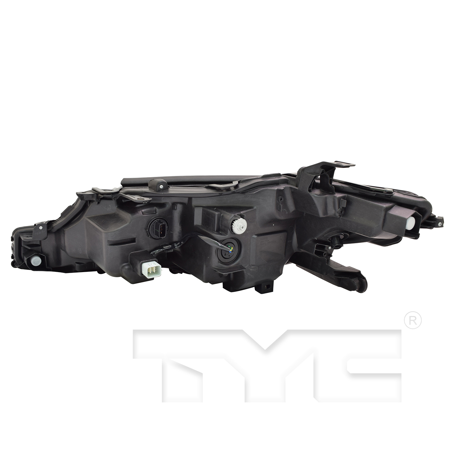 Right headlamp assembly composite new CAPA certified aftermarket Toyota Camry 2018