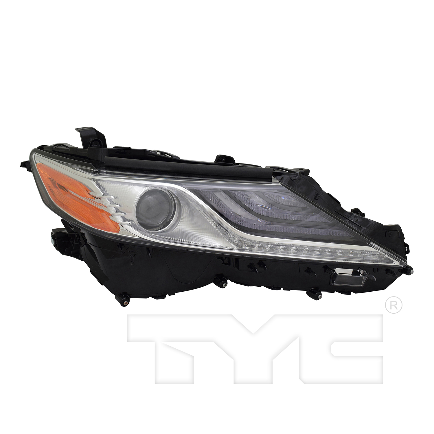 Right headlamp assembly composite used genuine OEM Toyota Camry 2018