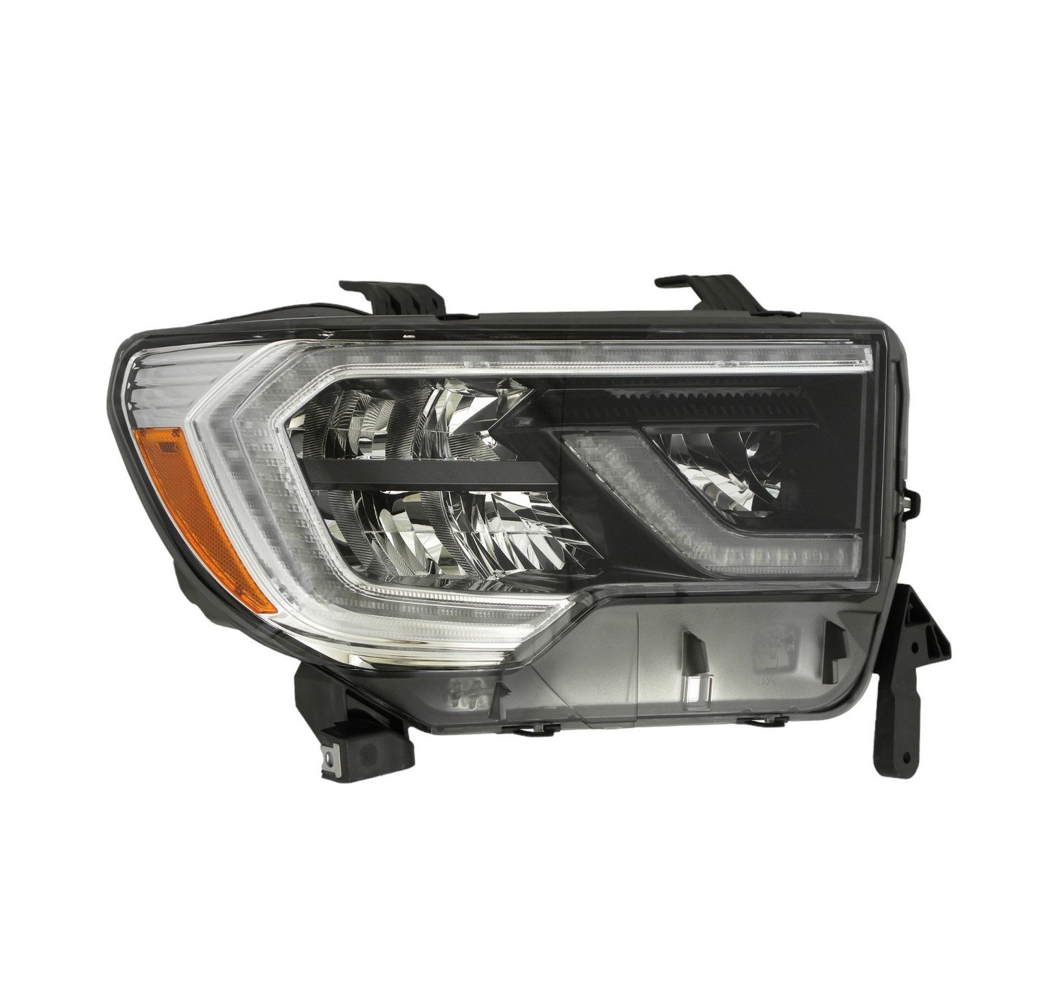 Right headlamp assembly composite new aftermarket replacement Toyota Sequoia 2018-2022