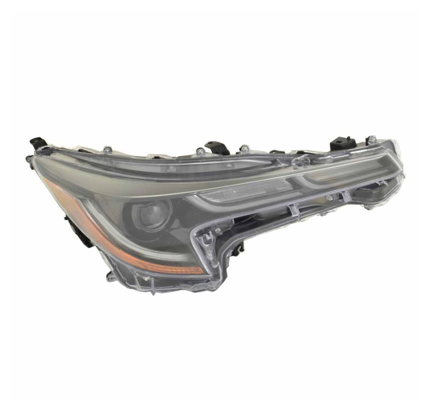 Right headlamp assembly composite new CAPA certified aftermarket Toyota Corolla 2020-2022