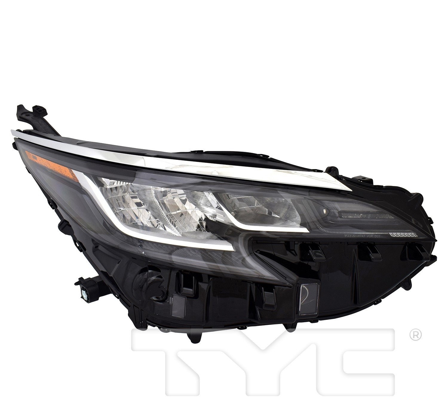 Right headlamp assembly composite used genuine OEM Toyota Sienna 2021-2023