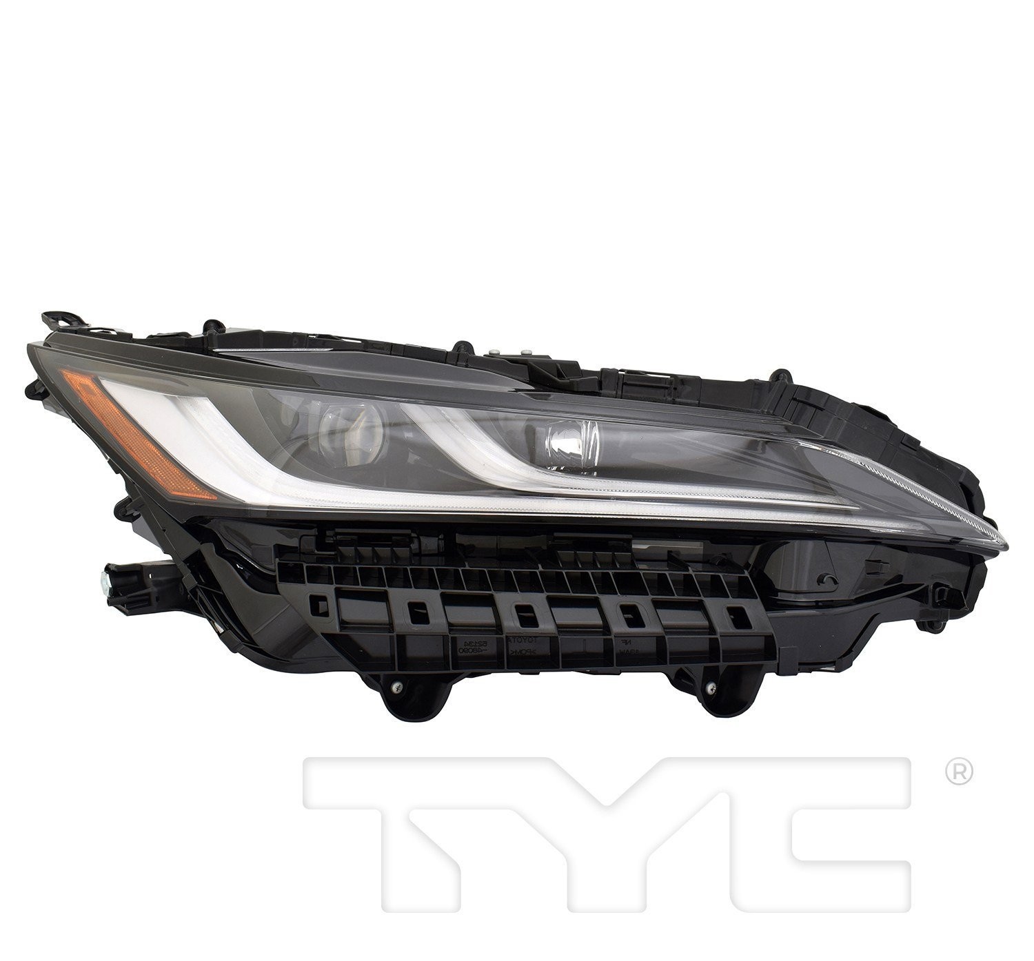 Right headlamp assembly composite new aftermarket replacement Toyota Venza 2021-2024