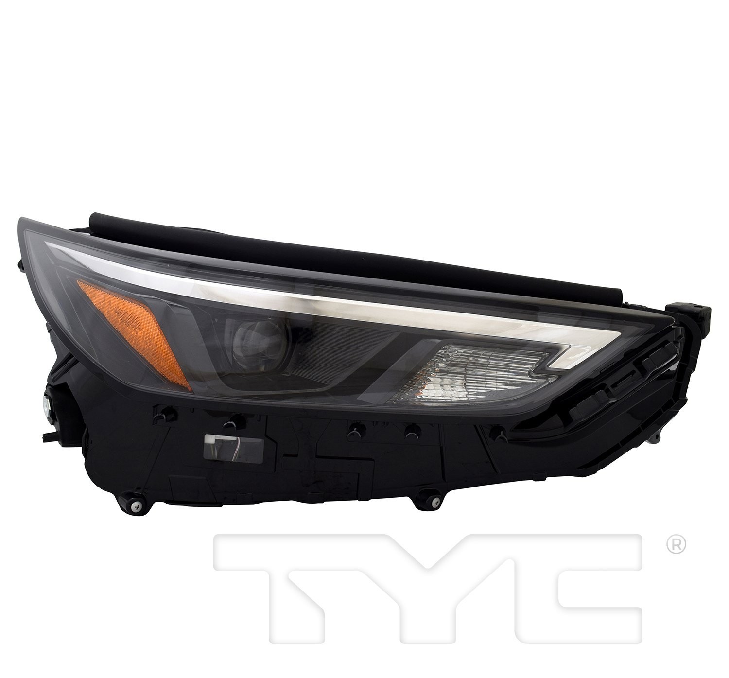 Right headlamp assembly composite used genuine OEM Toyota Grand Highlander 2024