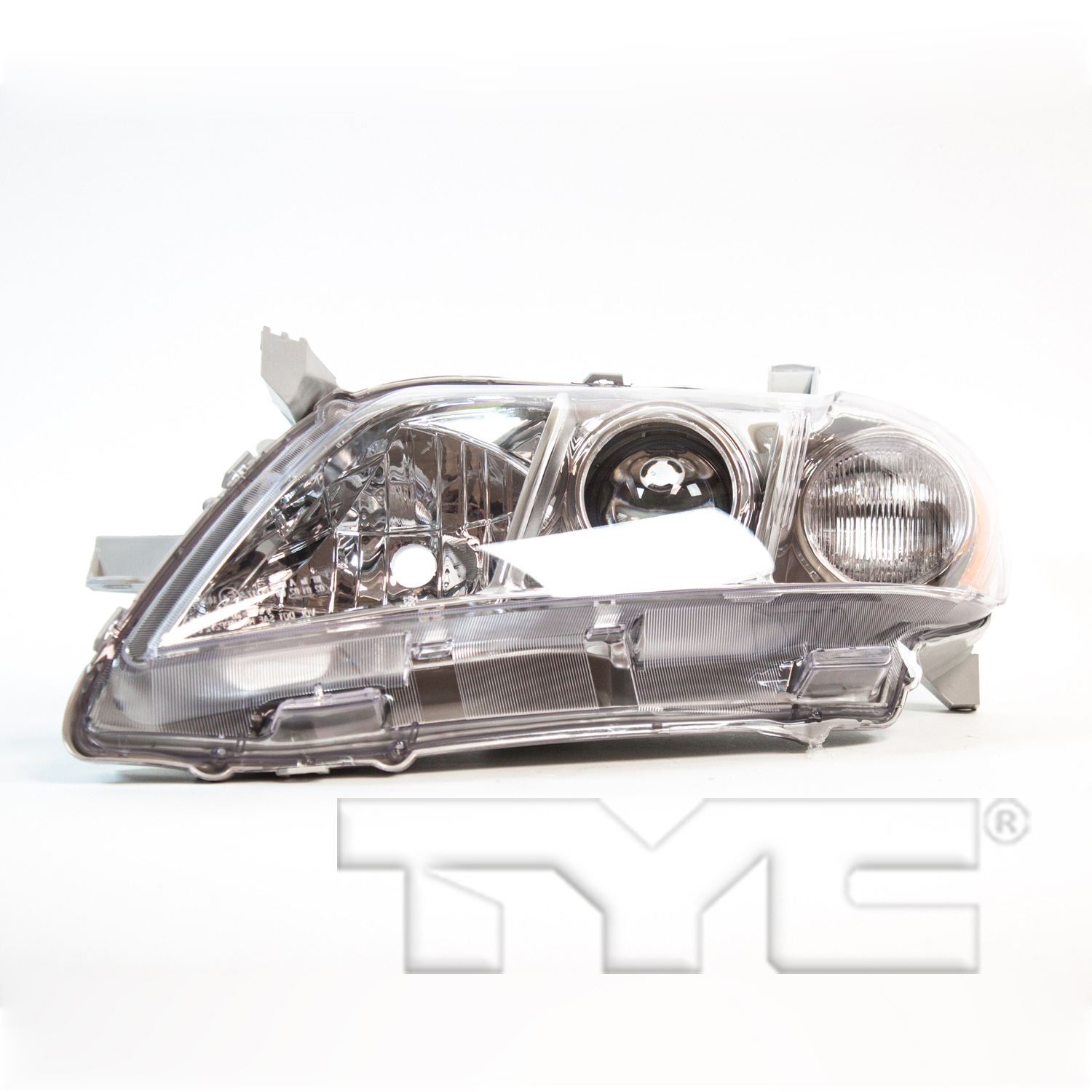 Left headlamp lens/housing new aftermarket replacement Toyota Camry 2007-2009