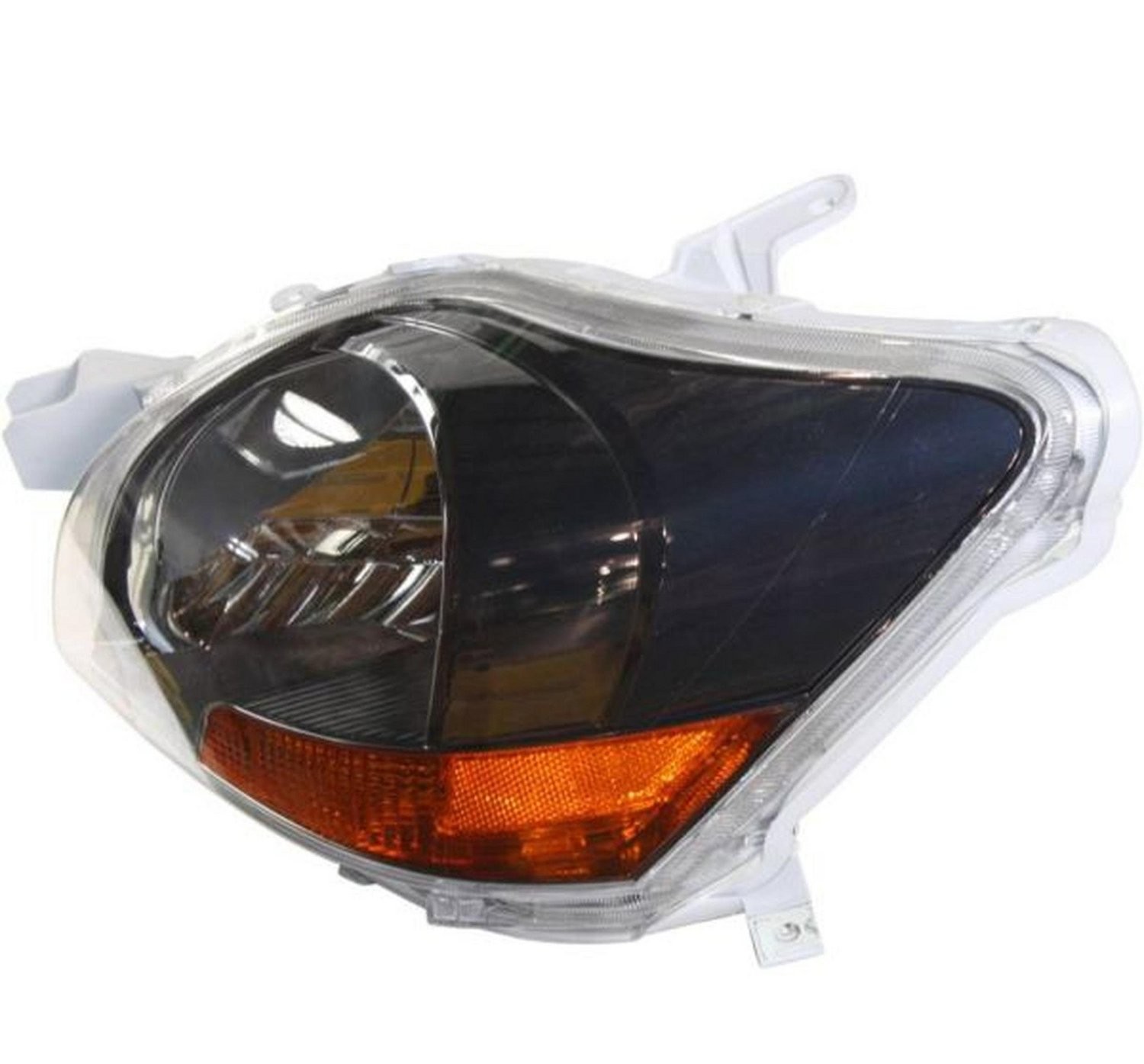 Left headlamp lens/housing new aftermarket replacement Toyota Yaris 2008-2011