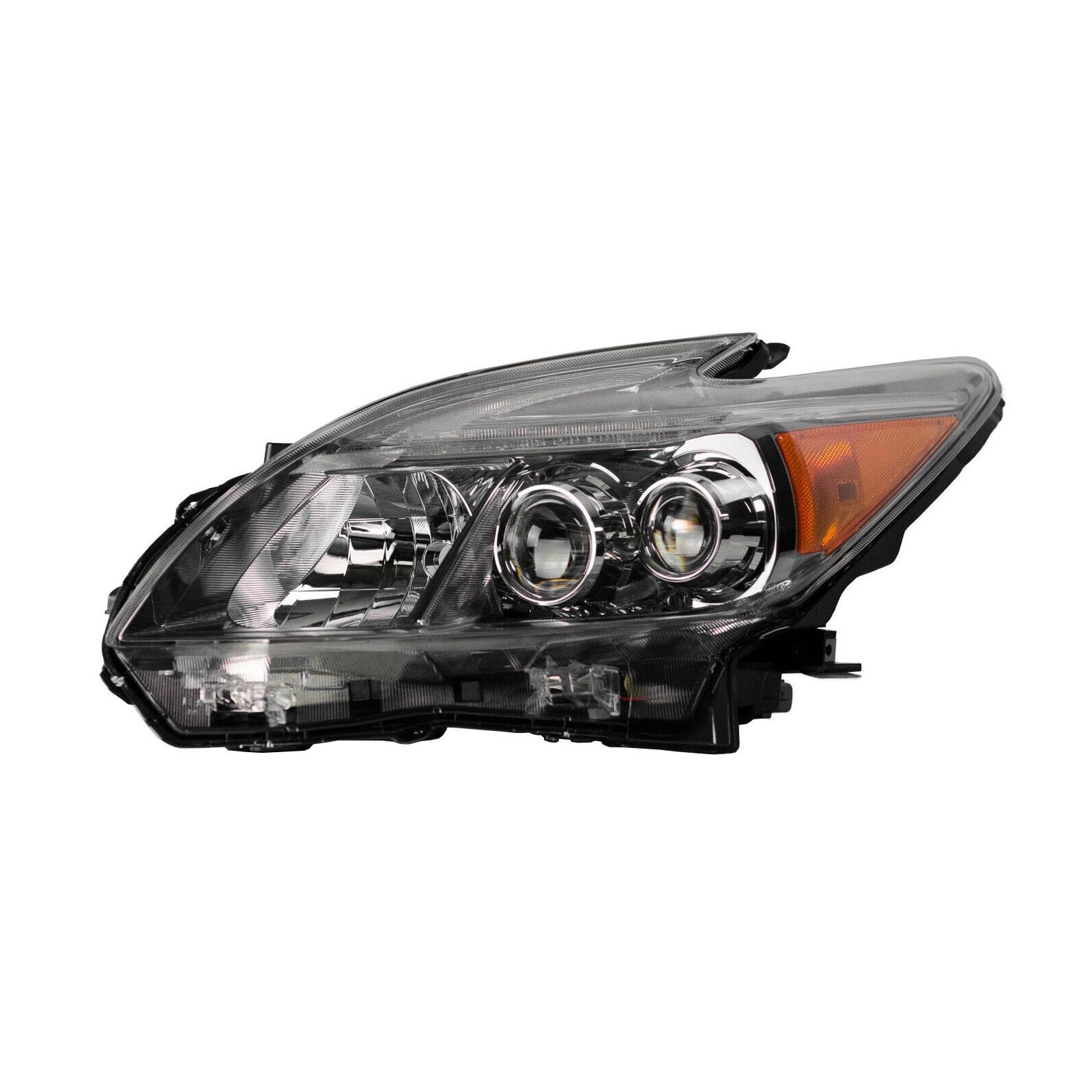 Left headlamp lens/housing used genuine OEM Toyota Prius 2012-2014