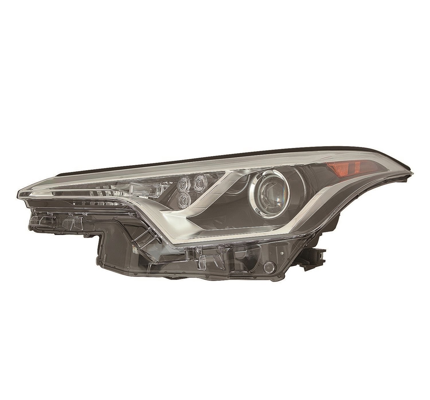 Left headlamp lens/housing used genuine OEM Toyota C-HR 2018-2019