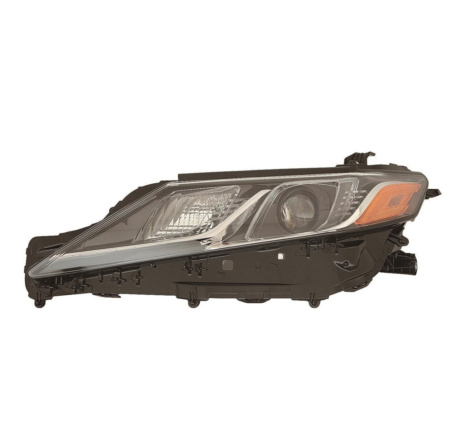Left headlamp lens/housing used genuine OEM Toyota Camry 2018