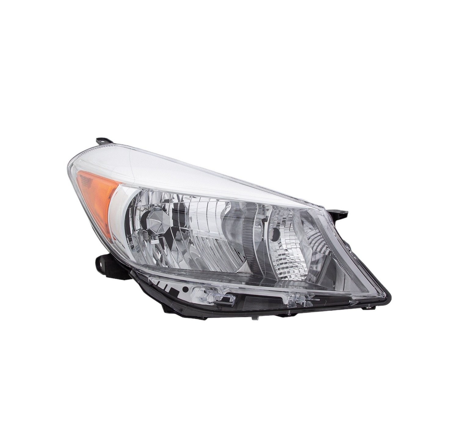 Right headlamp lens/housing new aftermarket replacement Toyota Yaris 2012-2014