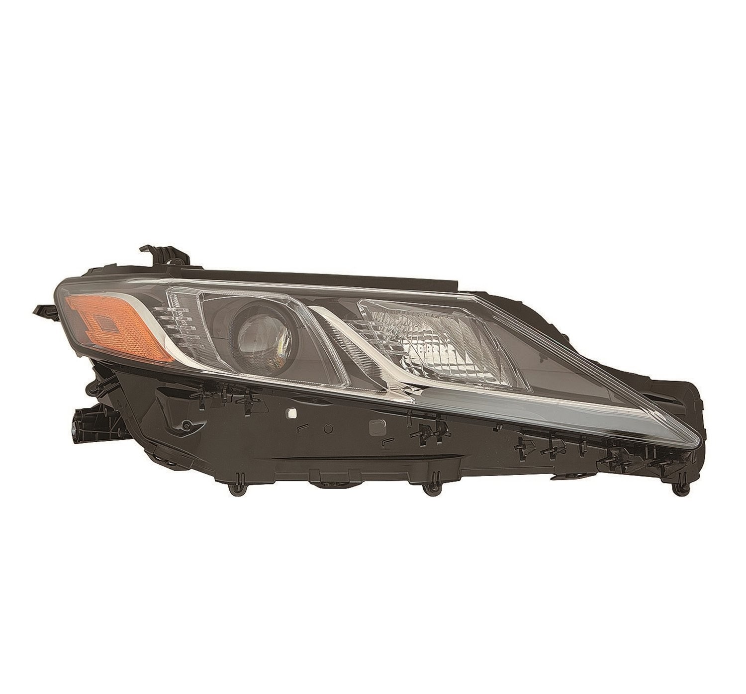Right headlamp lens/housing new aftermarket replacement Toyota Camry 2018