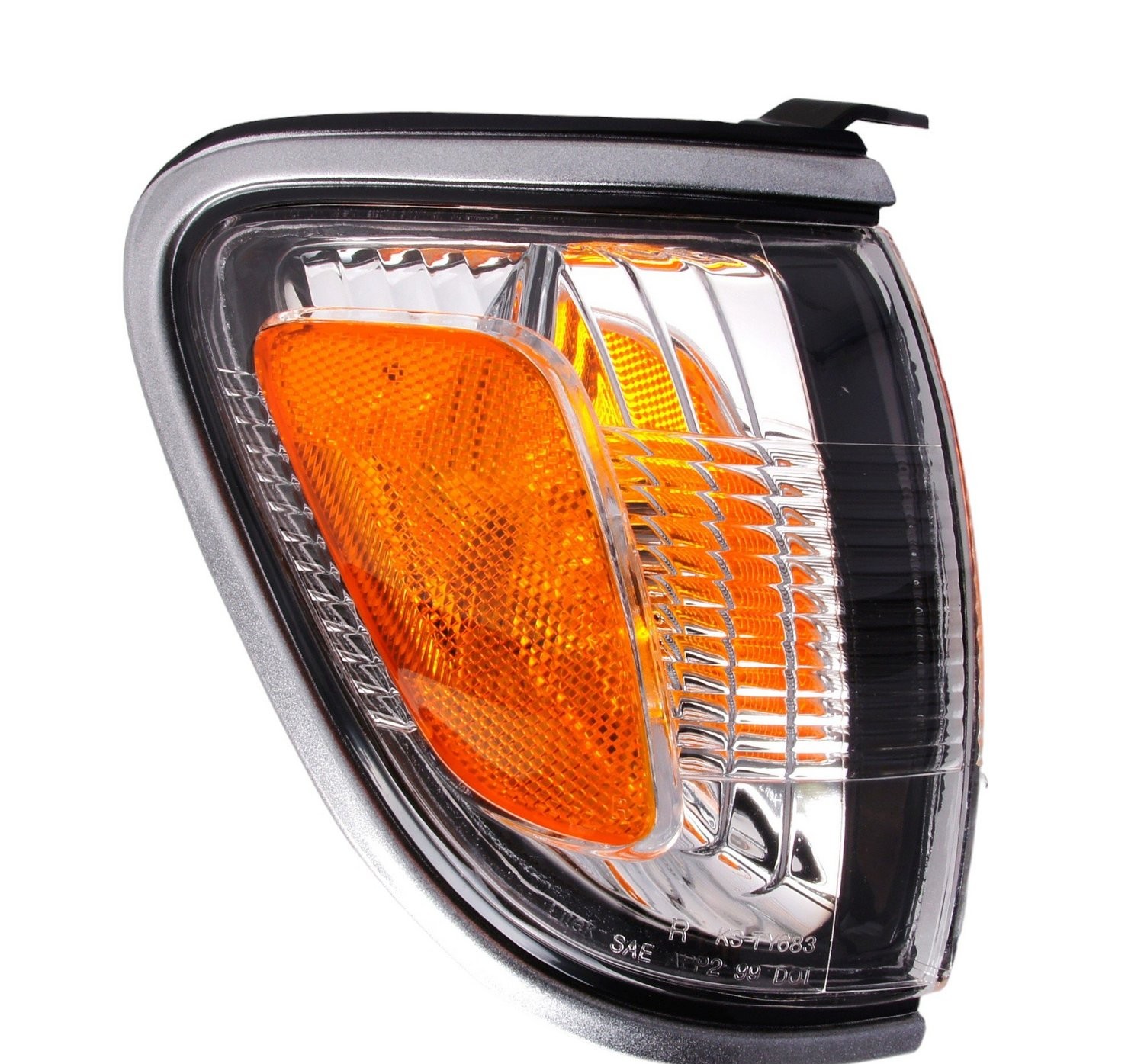Right parklamp assembly new aftermarket replacement Toyota Tacoma 2001-2004