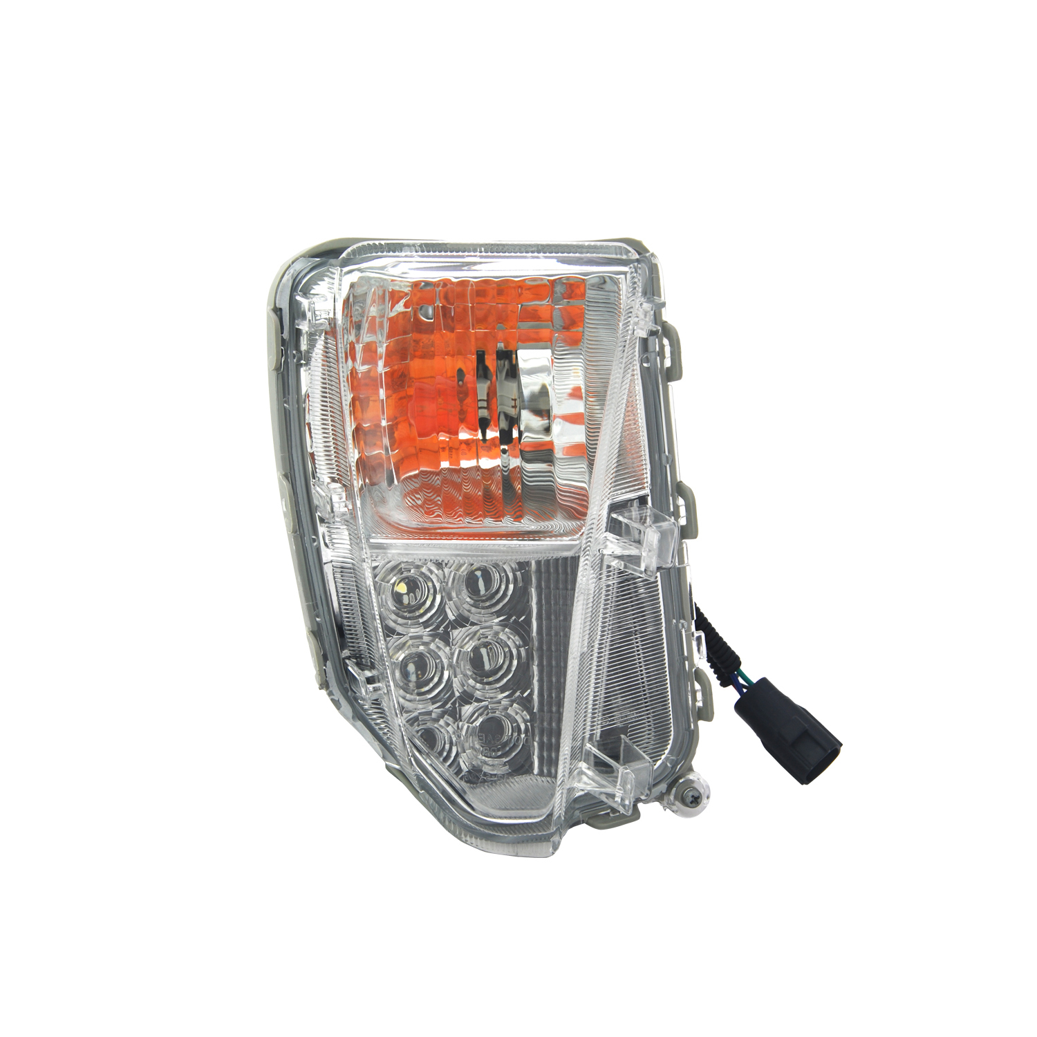 Right front signal lamp new CAPA certified aftermarket Toyota Prius 2012-2015