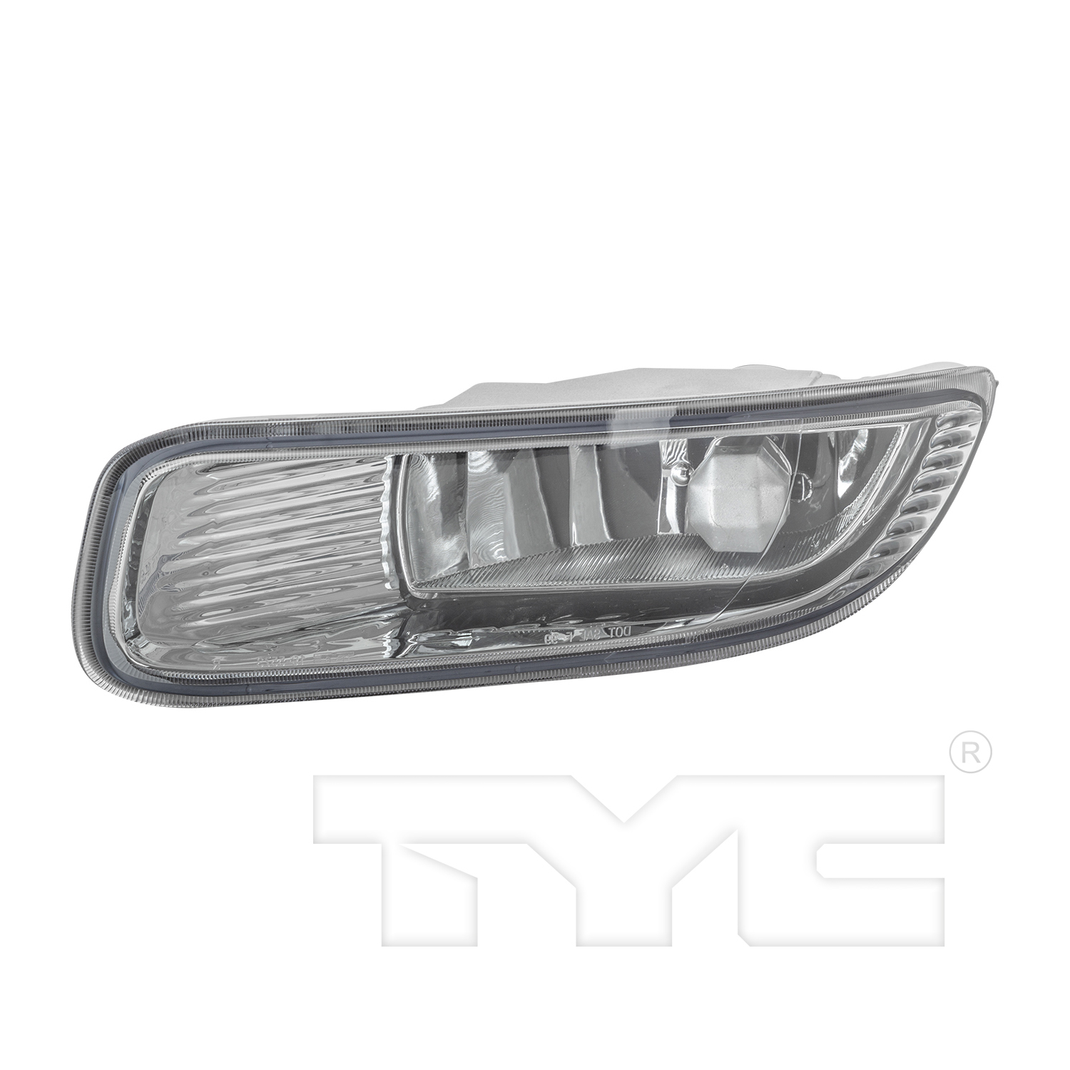 Left fog lamp assembly new aftermarket replacement Toyota Corolla 2003-2004