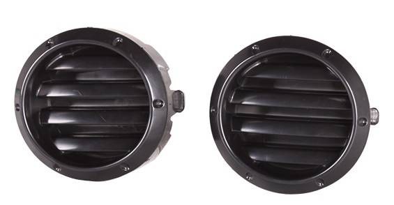Left fog lamp cover new aftermarket replacement Toyota Highlander 2004-2007