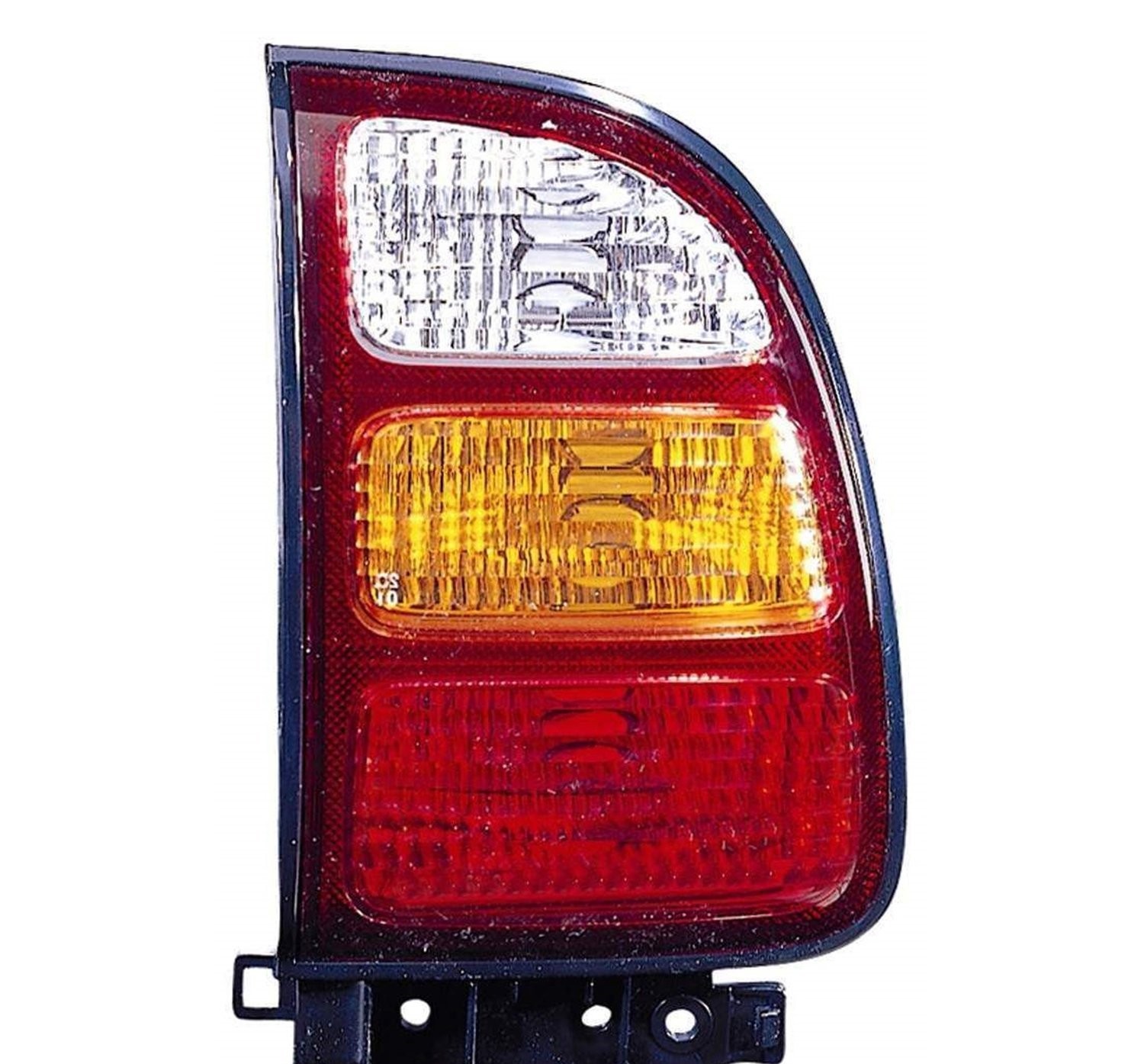 Right taillamp assembly new aftermarket replacement Toyota RAV4 1998-2000