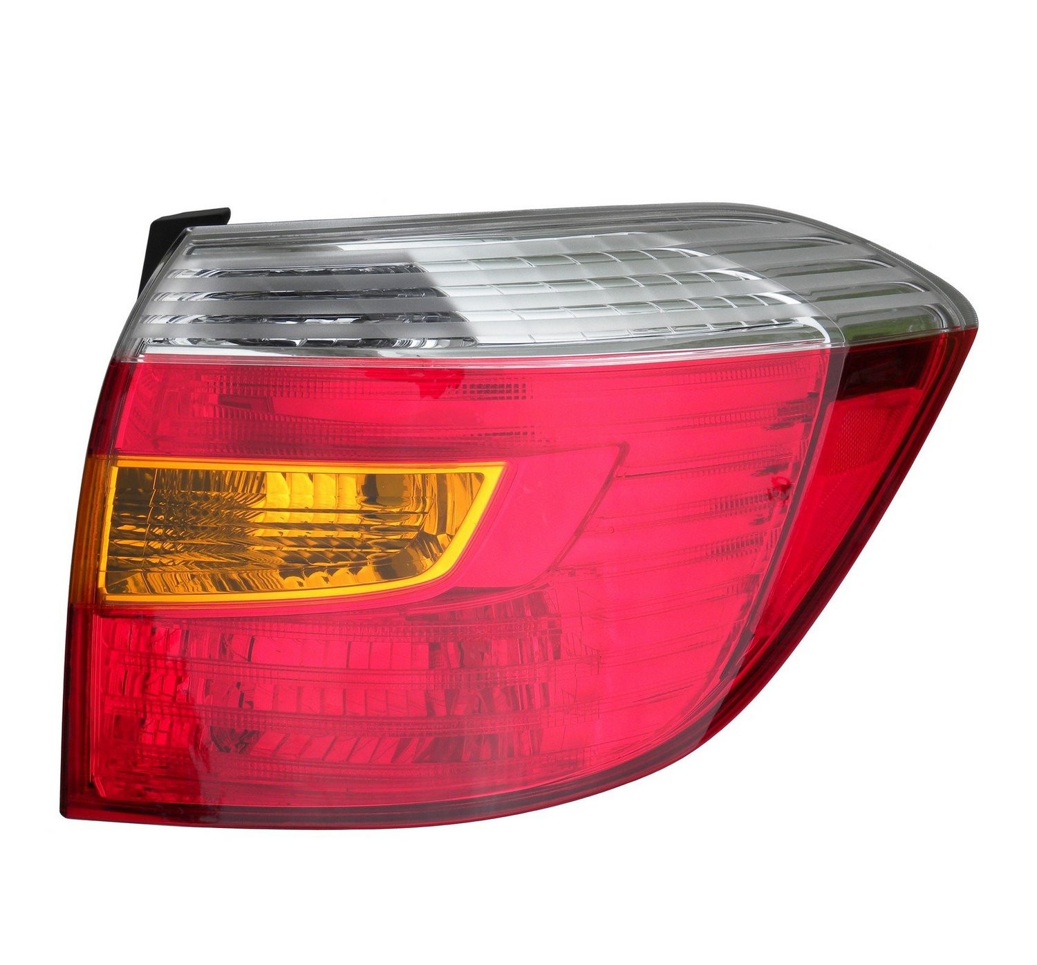Right taillamp assembly new CAPA certified aftermarket Toyota Highlander 2008-2010