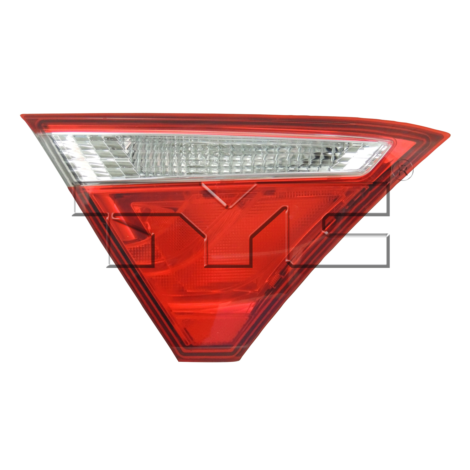 Left taillamp assembly inner new aftermarket replacement Toyota Camry 2015-2017