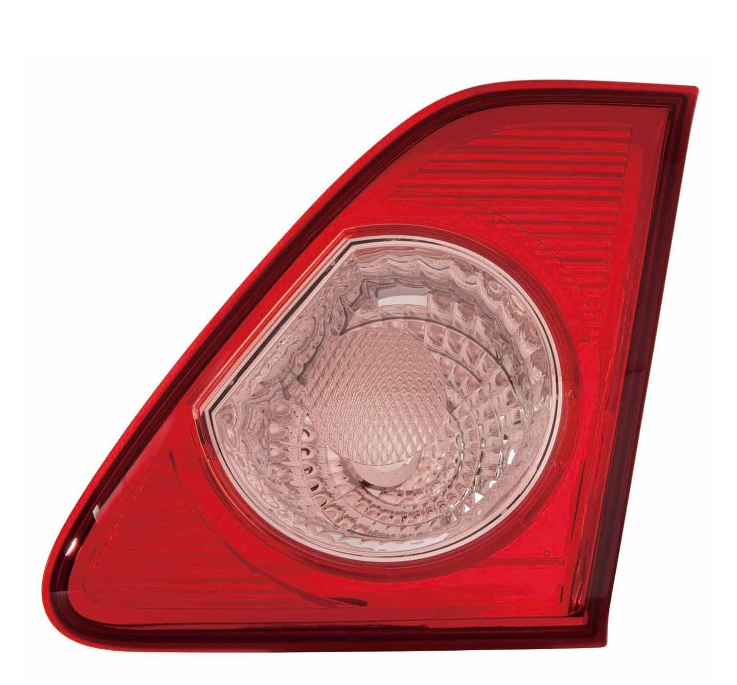 Right taillamp assembly inner new aftermarket replacement Toyota Corolla 2009-2010