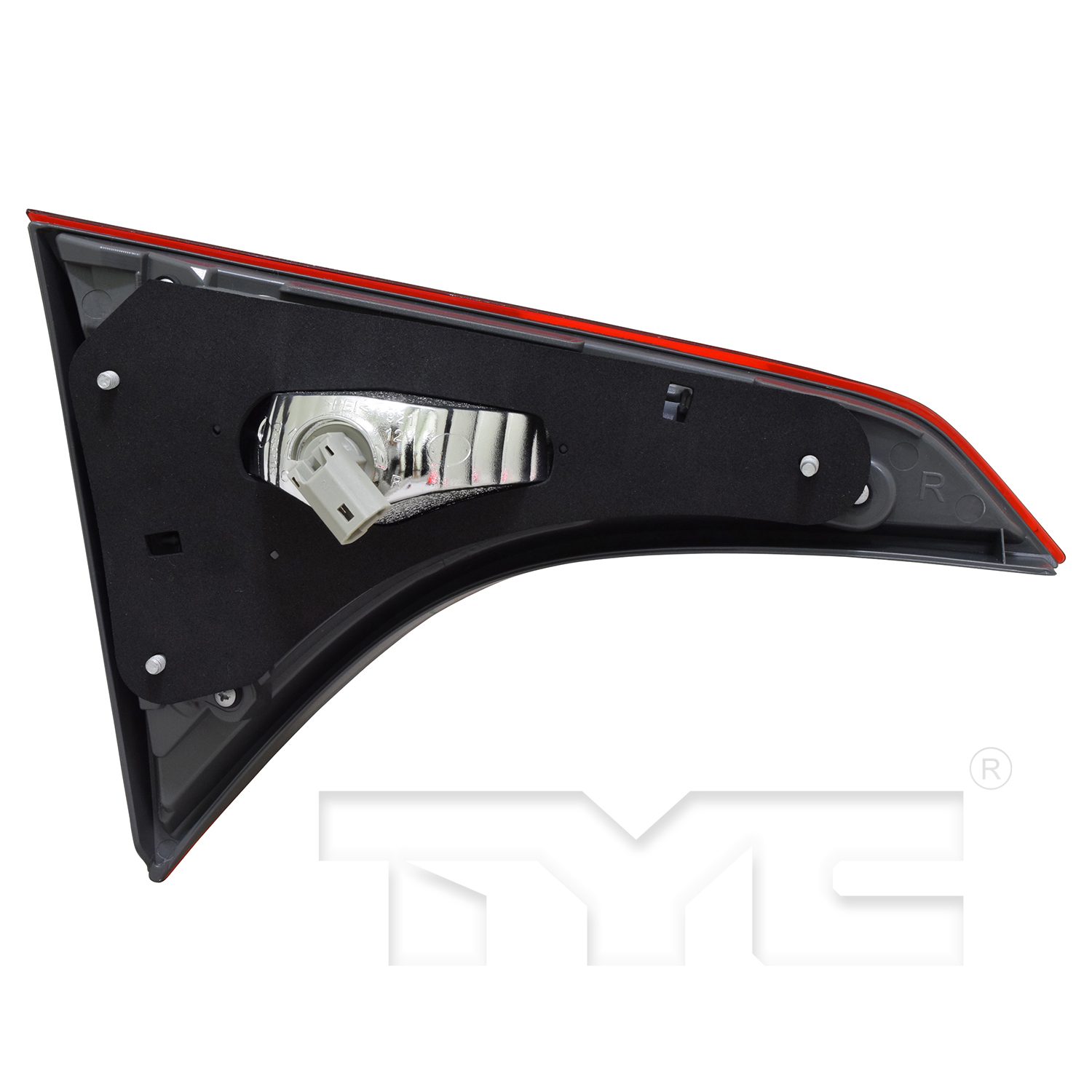 Right taillamp assembly inner new CAPA certified aftermarket Toyota Corolla 2017-2019