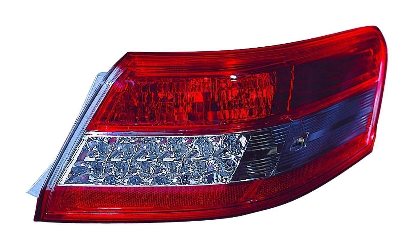 Right taillamp assembly outer new aftermarket replacement Toyota Camry 2010-2011