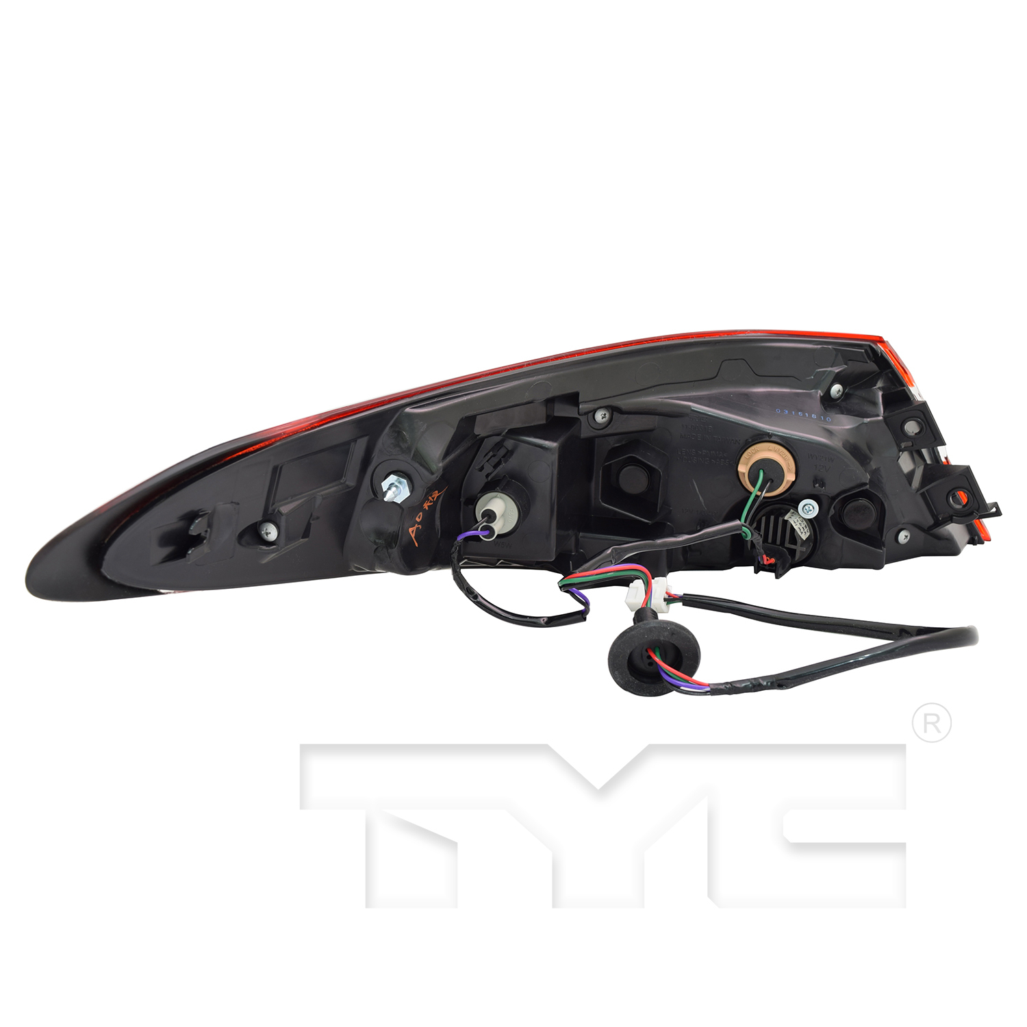 Calavera (luz trasera) derecha nueva aftermarket certificada CAPA Toyota Camry 2018-2020