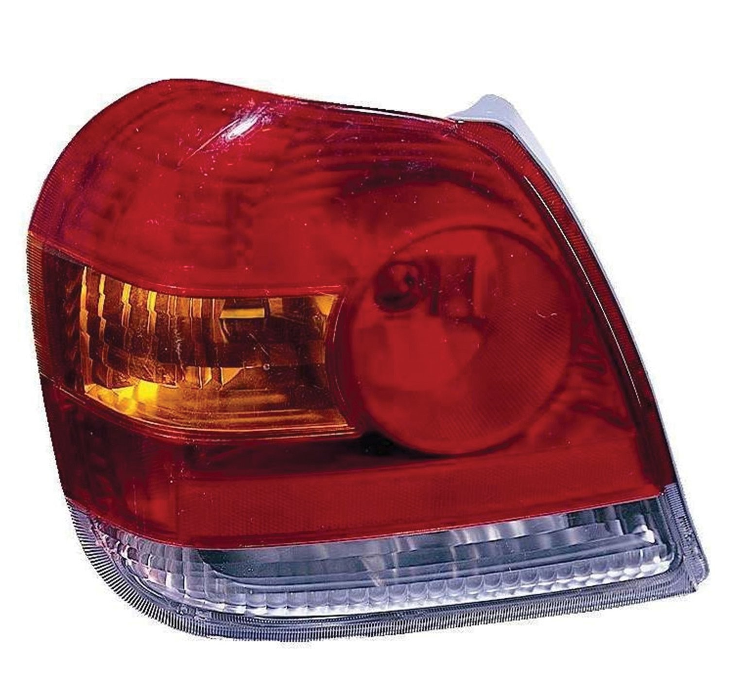 Left taillamp lens/housing new aftermarket replacement Toyota Echo 2003-2005