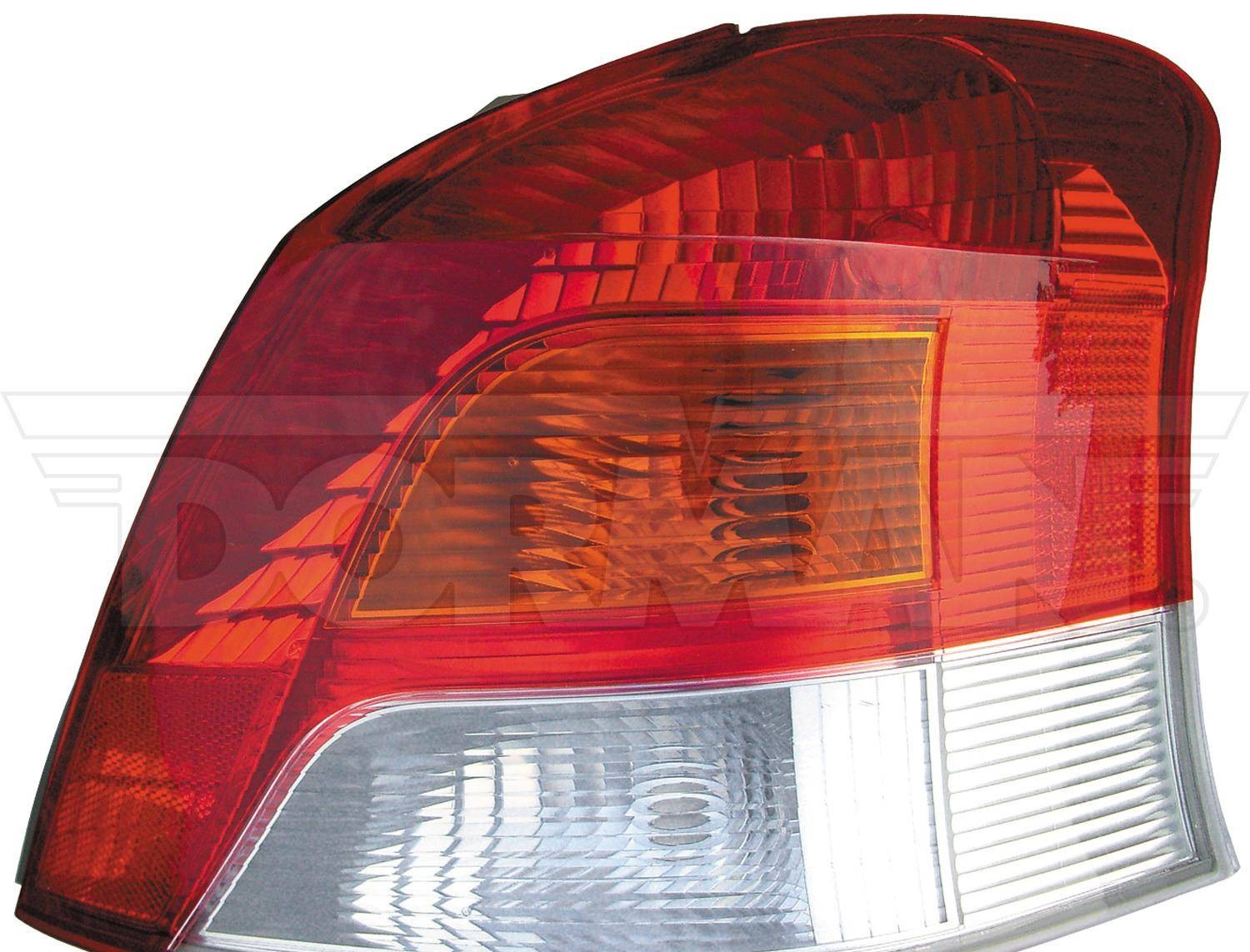Right taillamp lens/housing new aftermarket replacement Toyota Yaris 2009-2011