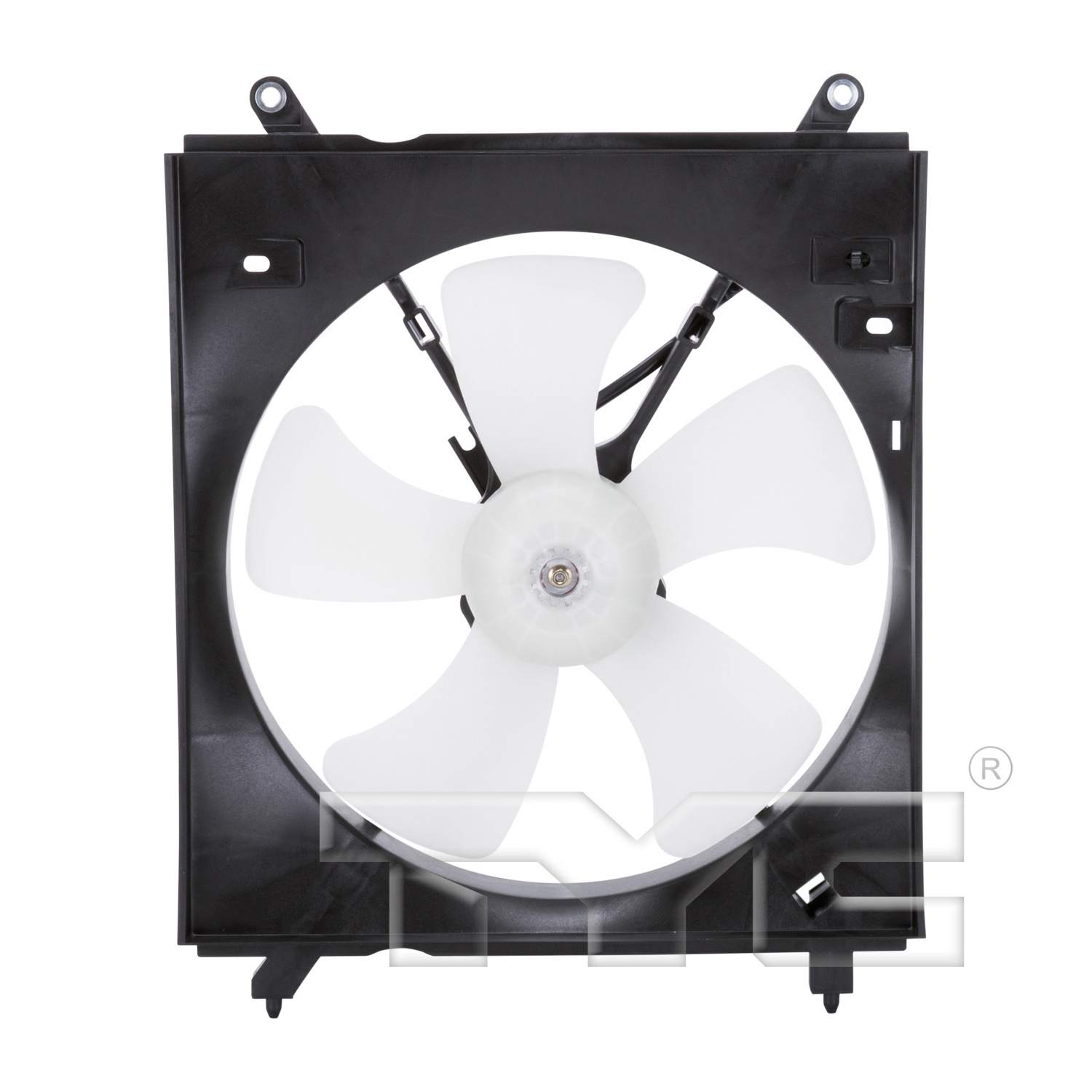Radiator cooling fan assembly new aftermarket replacement Toyota Camry 1997-1999