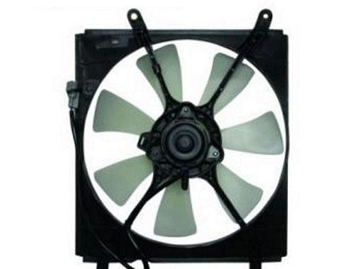 Radiator cooling fan assembly new aftermarket replacement Toyota Camry 1997-1999